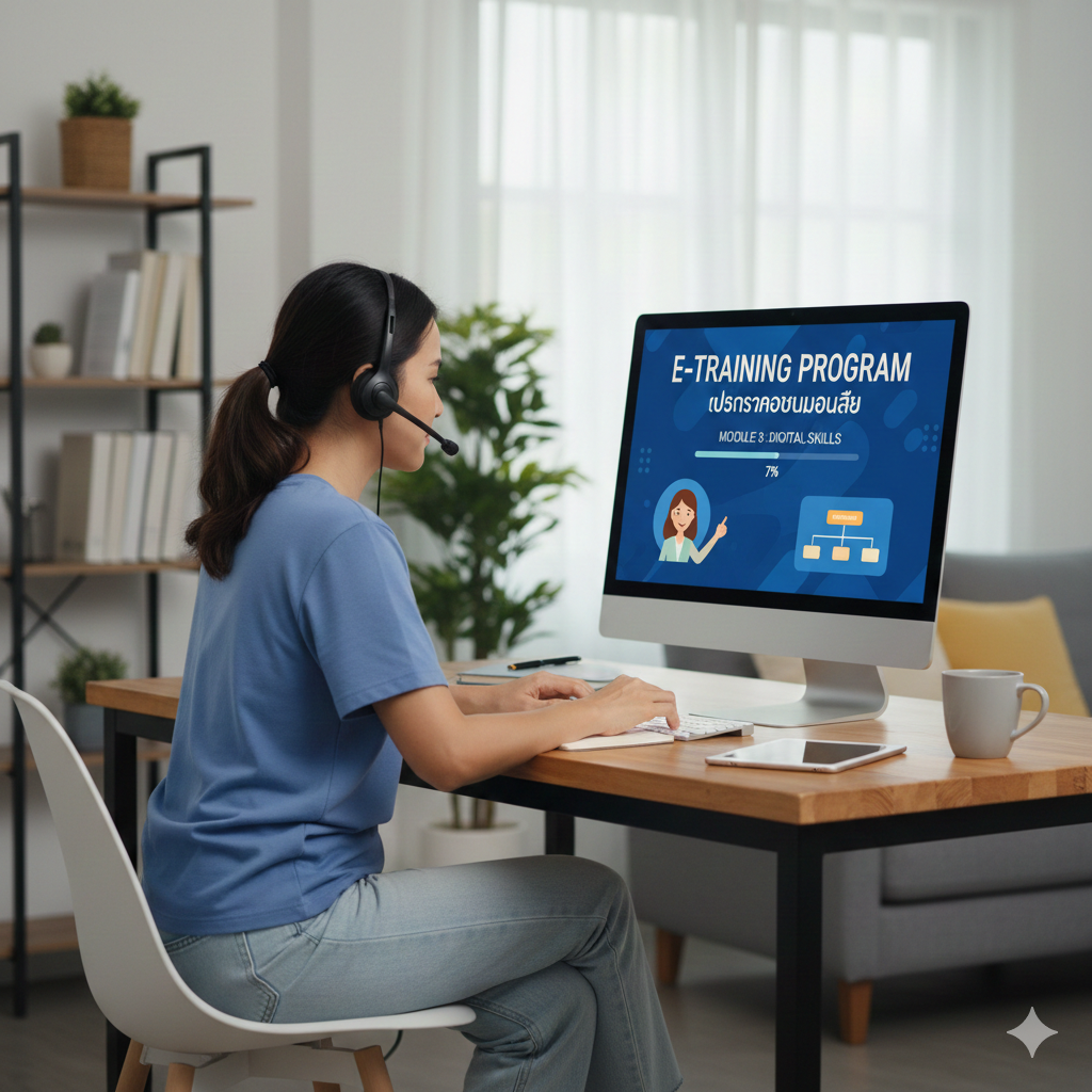 ความแตกต่างระหว่าง E-Training และ E-Learning สำหรับองค์กร